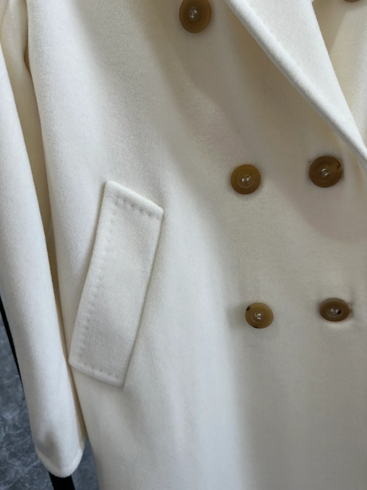 막스마라 마담 101801 아이콘 코트 화이트