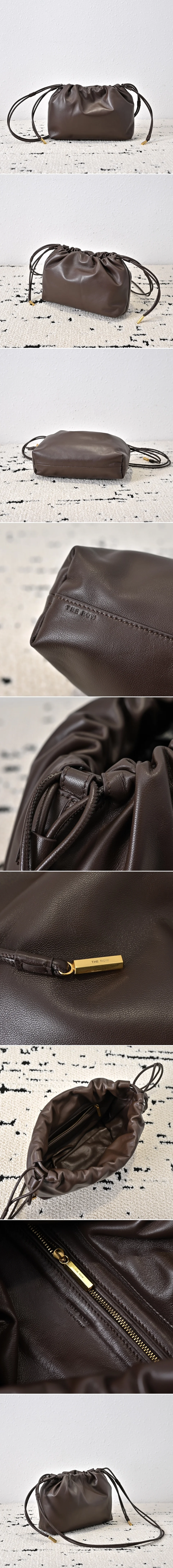 더로우 엔지 레더 숄더 백