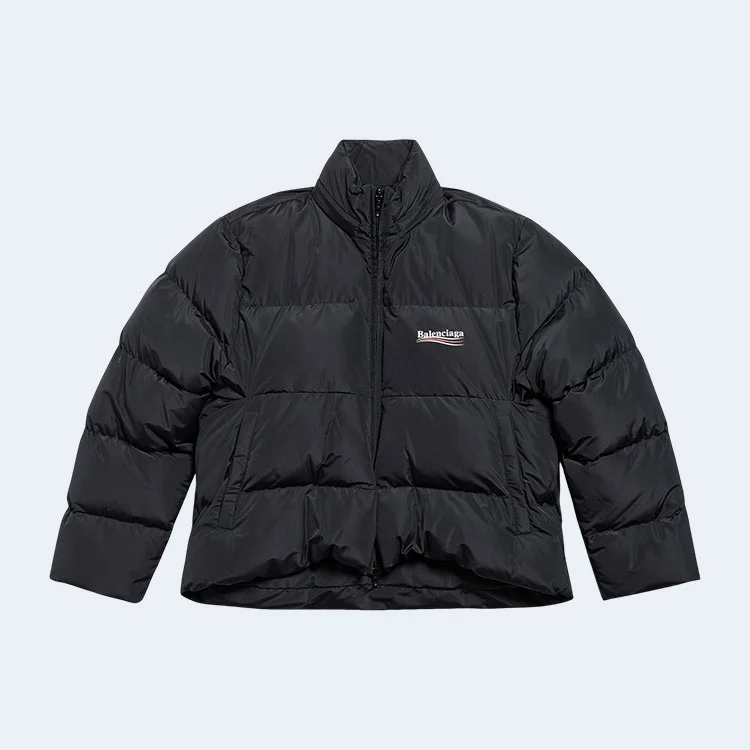 발렌시아가 폴리티컬 캠페인 C-SHAPE 푸퍼 자켓