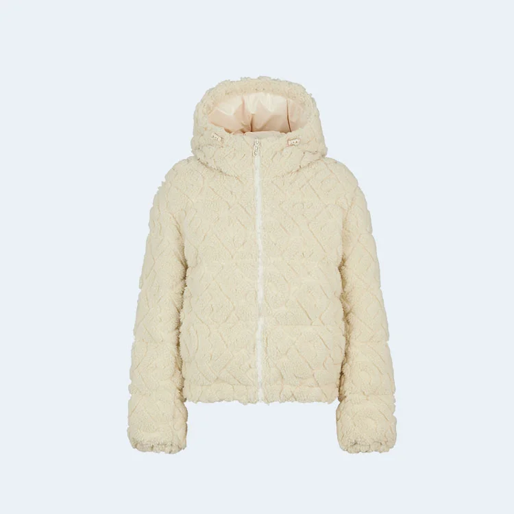 펜디 화이트 울 블루종 자켓