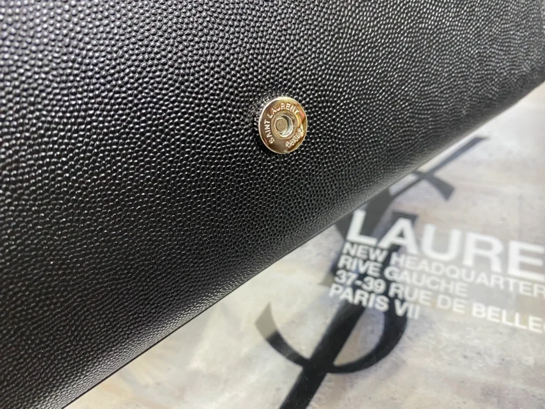 생로랑 케이트 미디엄 백 블랙 실버