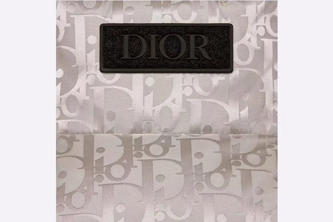 디올 오블리크 다운 패딩 베스트 화이트