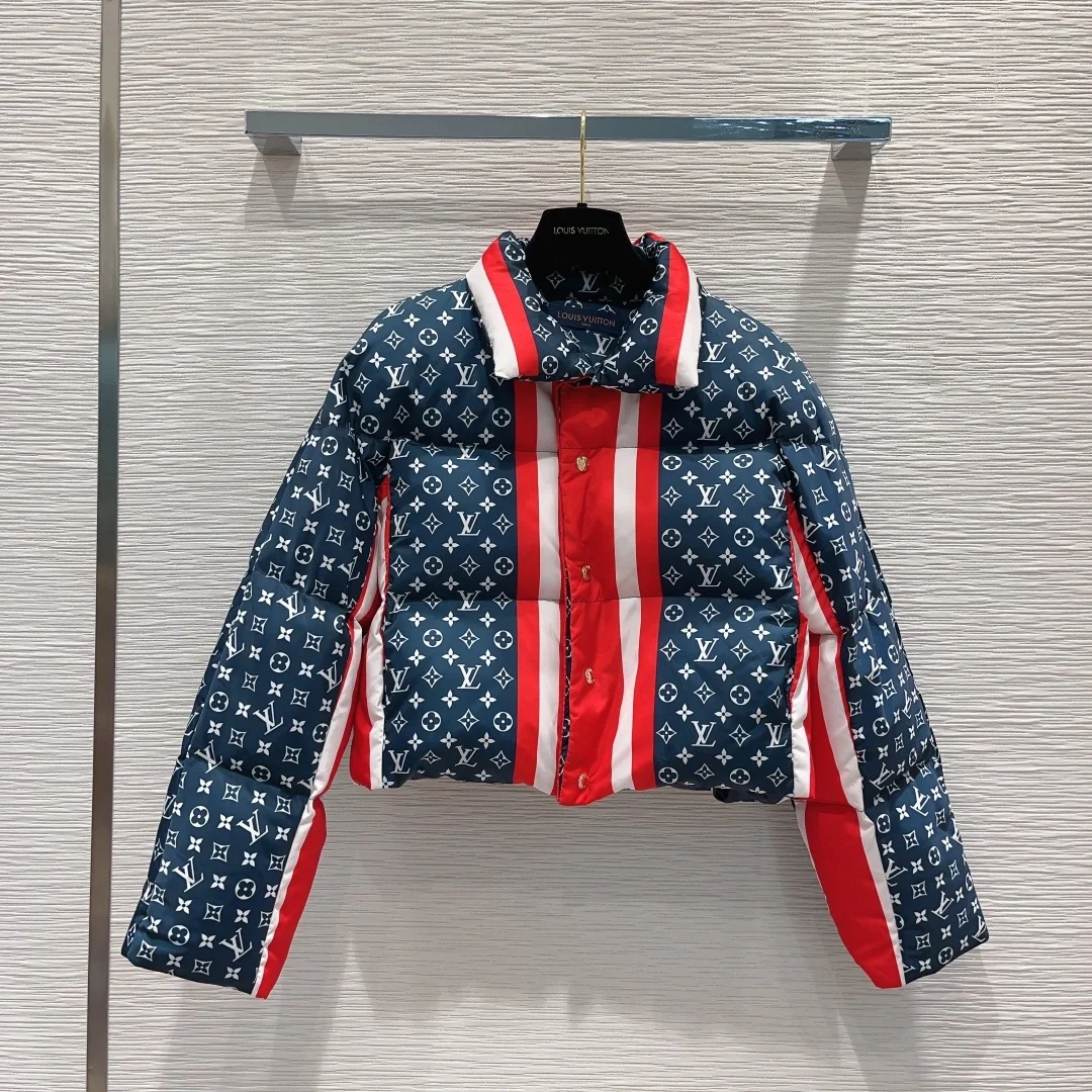 루이비통 트리컬러 모노그램 퍼퍼 자켓 1AC1CX