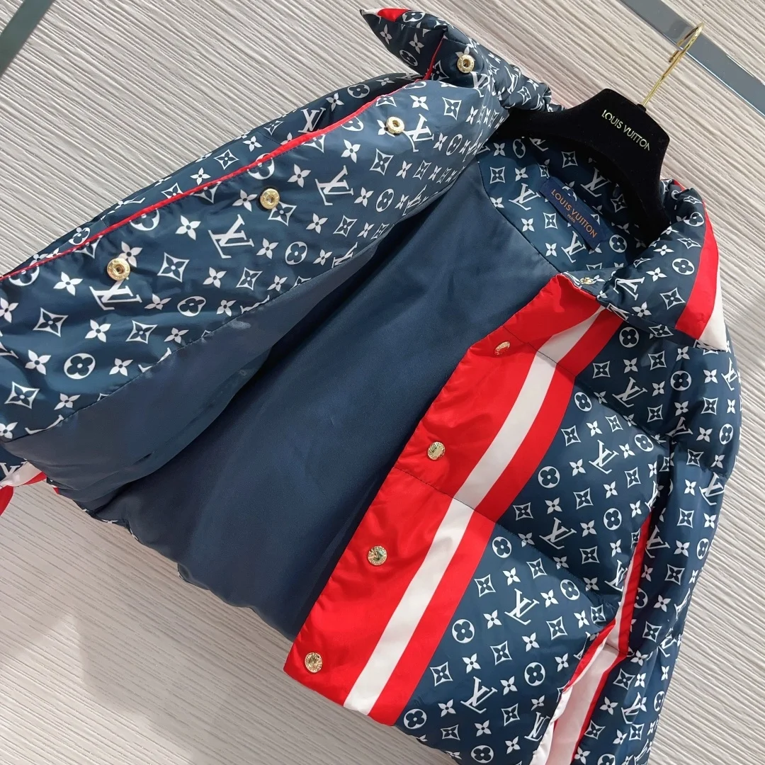 루이비통 트리컬러 모노그램 퍼퍼 자켓 1AC1CX