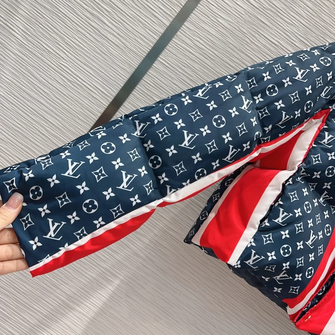 루이비통 트리컬러 모노그램 퍼퍼 자켓 1AC1CX