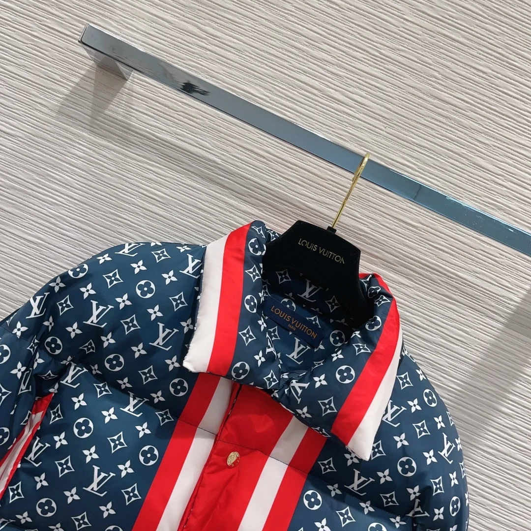 루이비통 트리컬러 모노그램 퍼퍼 자켓 1AC1CX