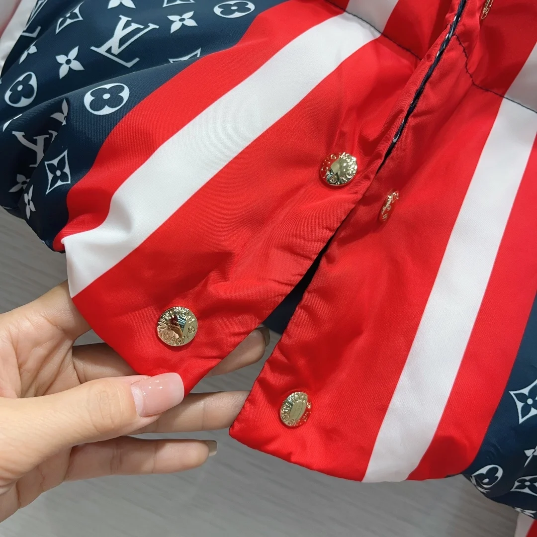 루이비통 트리컬러 모노그램 퍼퍼 자켓 1AC1CX