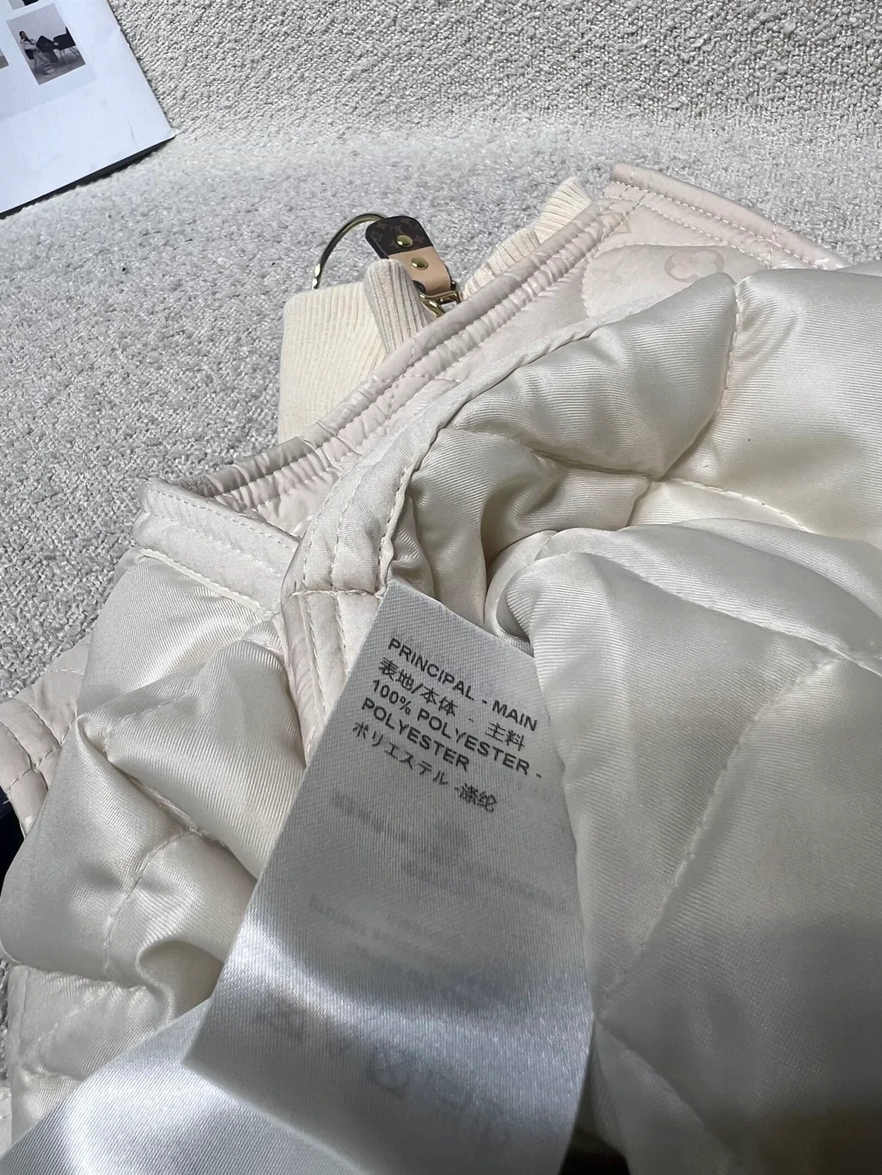 루이비통 퀄티드 모노그램 질렛 1AC18T