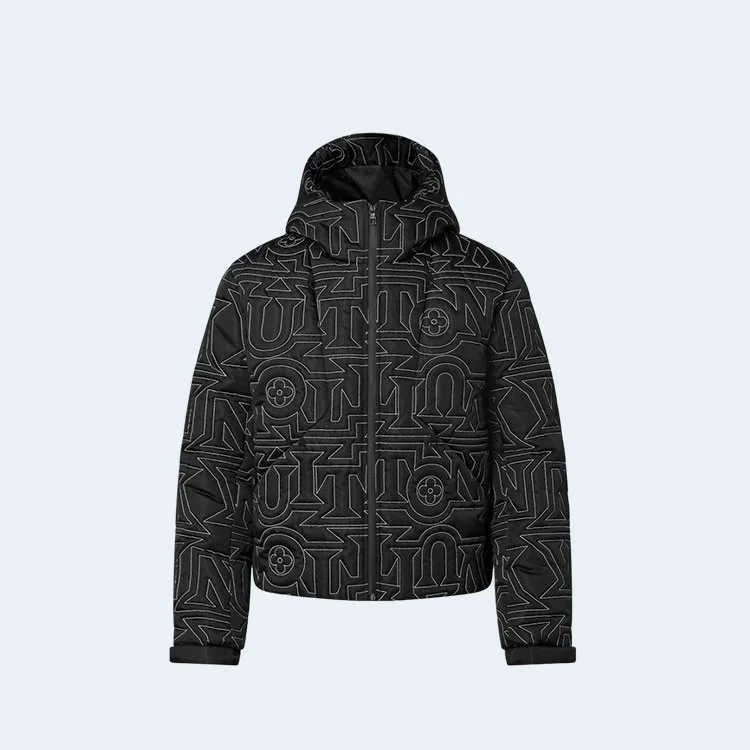 루이비통 울오버 스노우 다운 자켓