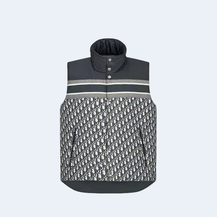 디올 리버시블 슬리브리스 다운 자켓