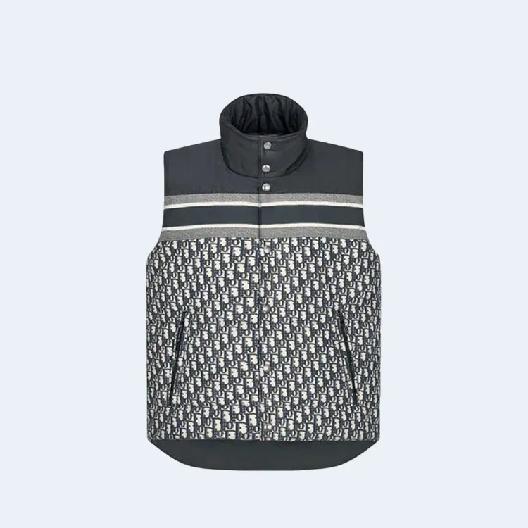 디올 리버시블 슬리브리스 다운 자켓