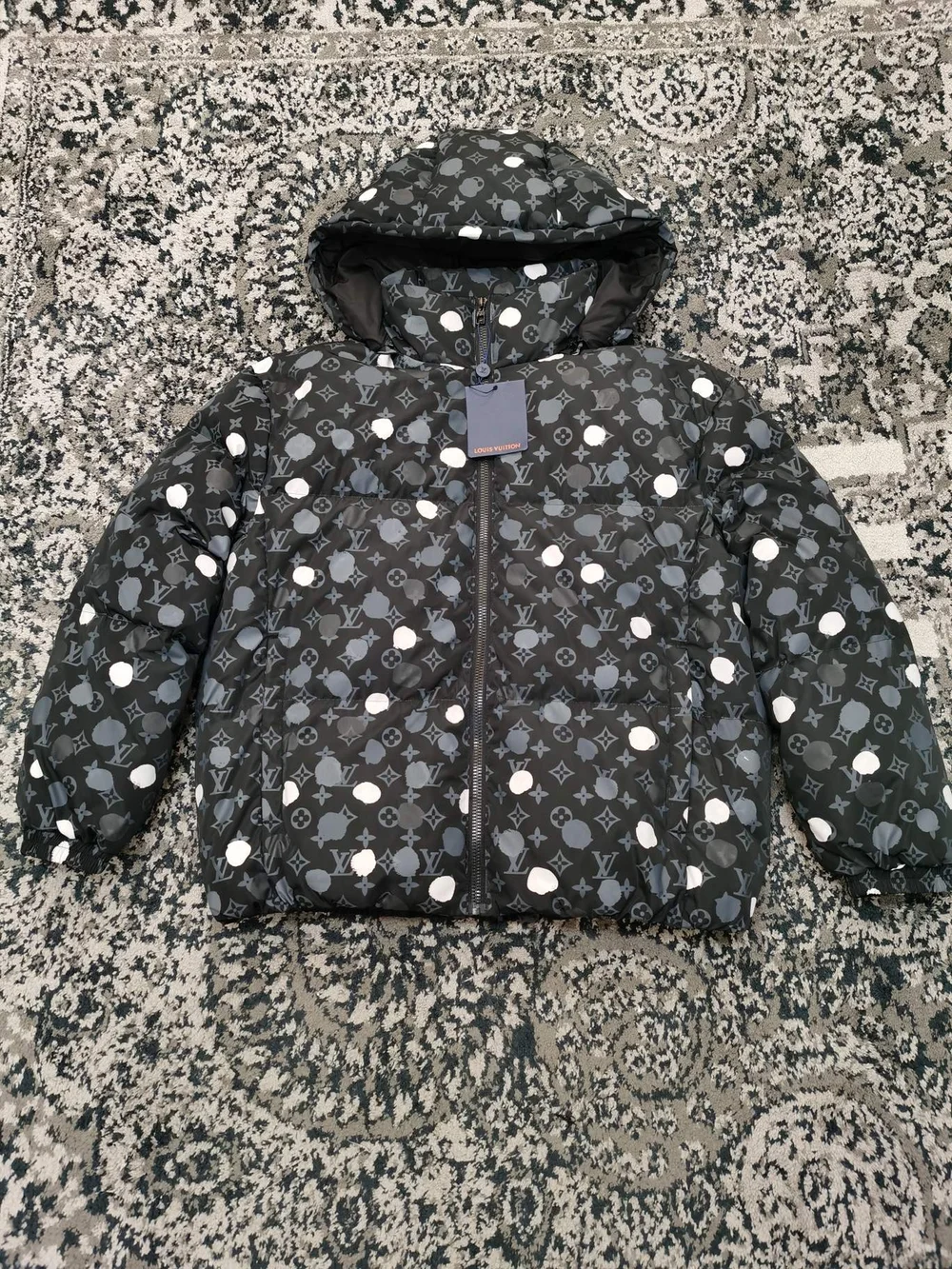 루이비통 YK 모노그램 페인티드 도트 자켓