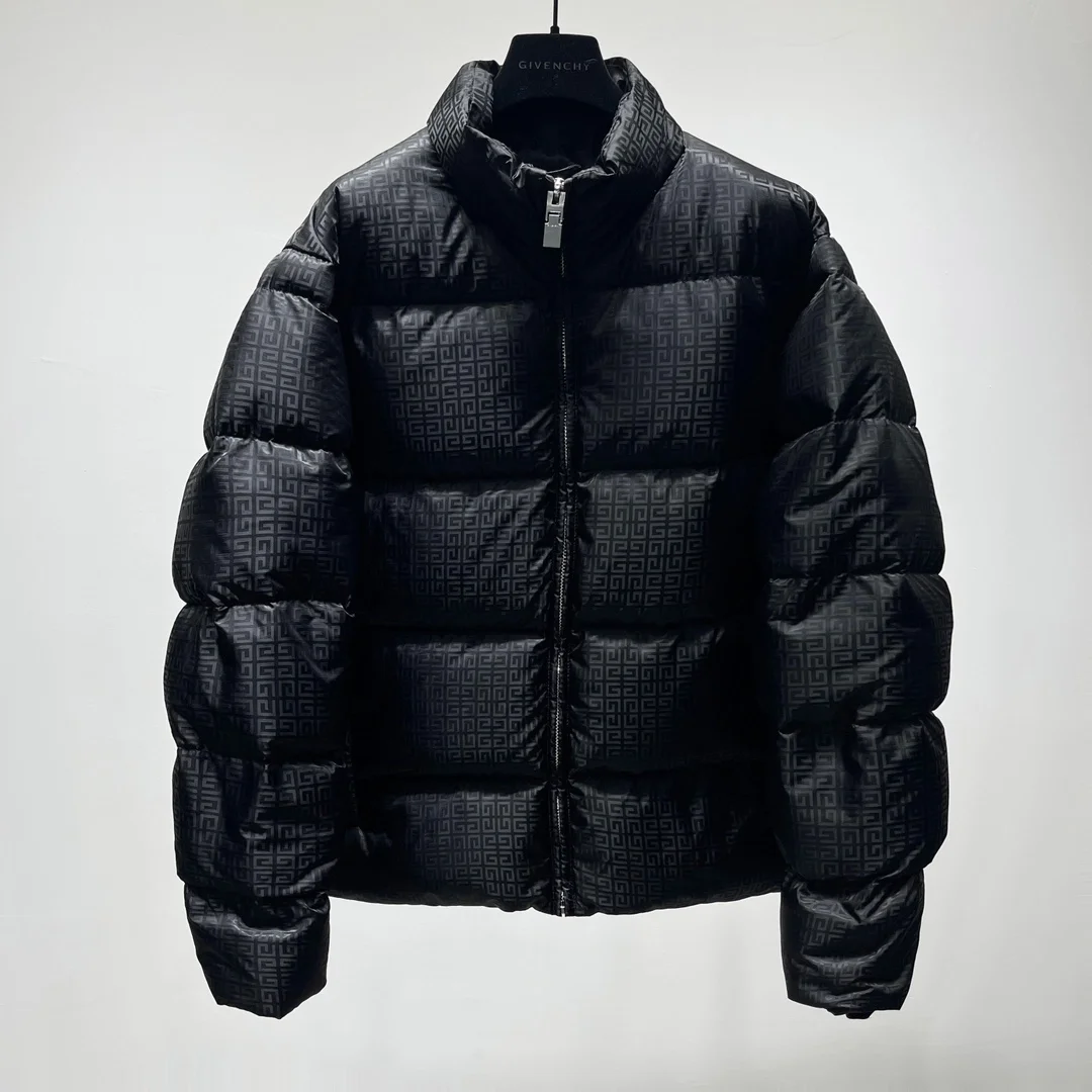 지방시 모노그램 퀄티드 자켓 블랙