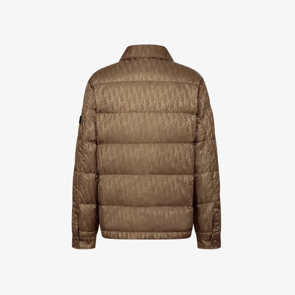 디올 오블리크 퀄티드 브라운 자켓