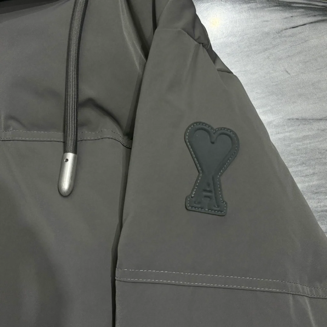 아미 파리스 다운 패딩 자켓 그레이