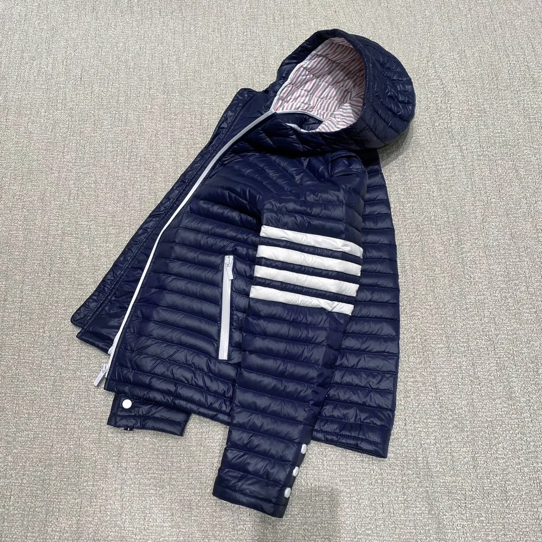 톰브라운 새틴 피니시 테크 자켓