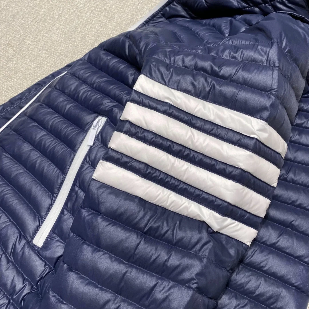 톰브라운 새틴 피니시 테크 자켓