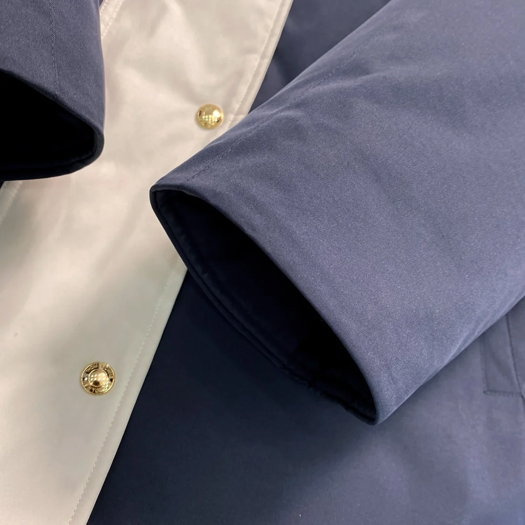 톰브라운 콘트라스트 4바 나일론 파카