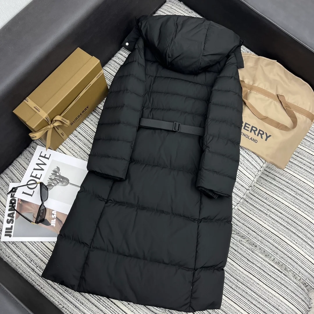 버버리 벨트 퍼퍼 코트