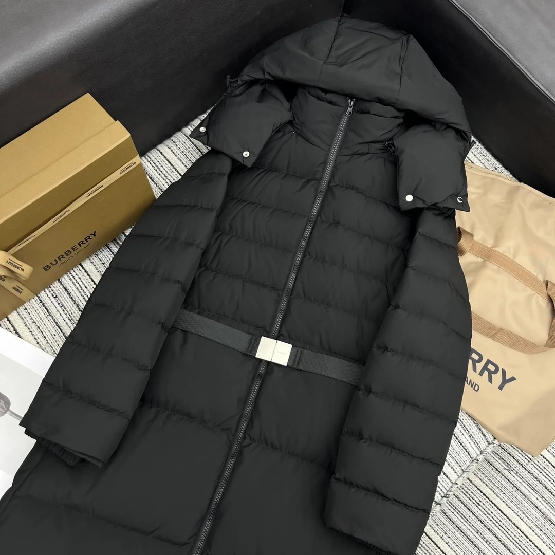 버버리 벨트 퍼퍼 코트