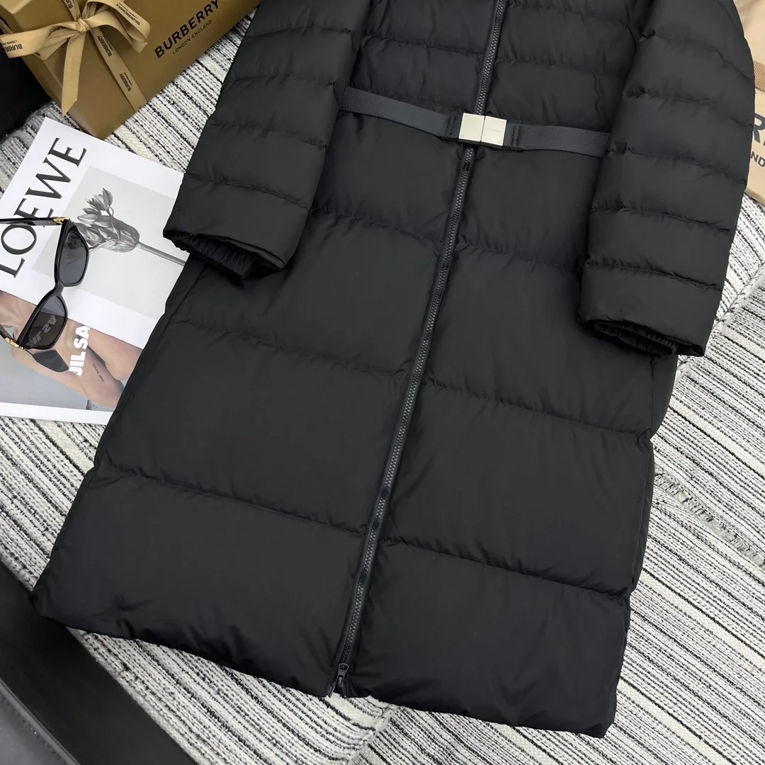 버버리 벨트 퍼퍼 코트