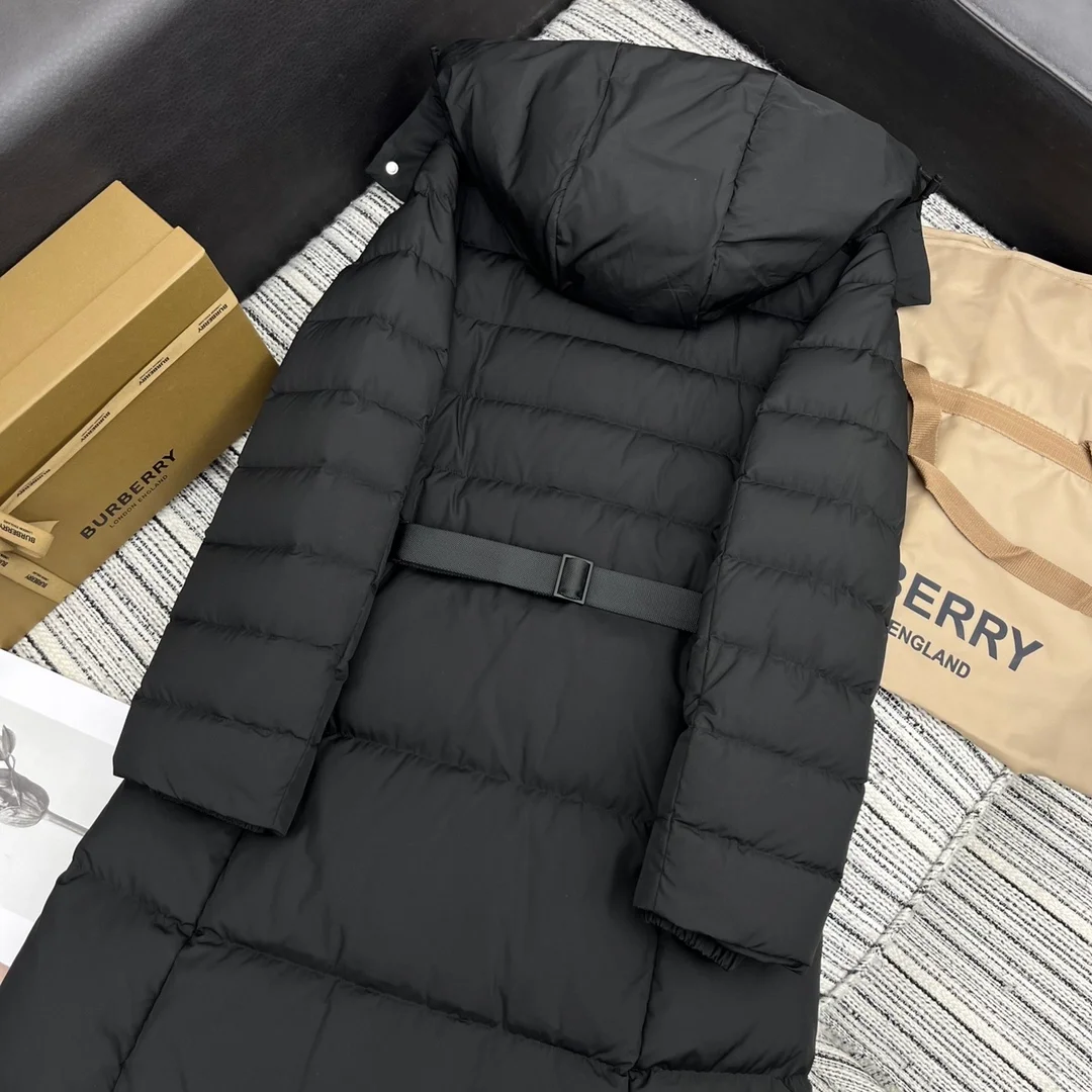 버버리 벨트 퍼퍼 코트