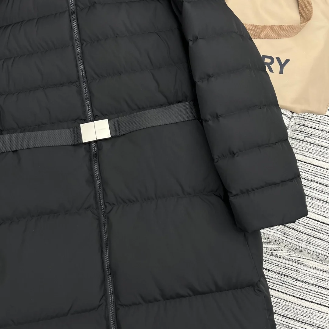 버버리 벨트 퍼퍼 코트