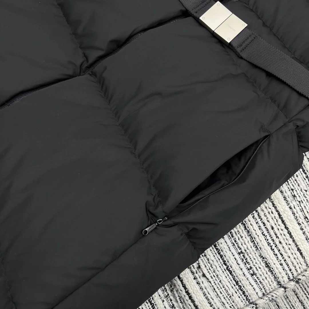 버버리 벨트 퍼퍼 코트