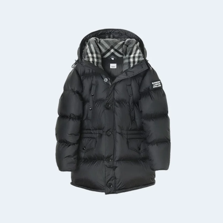 버버리 락우드 패딩 코트