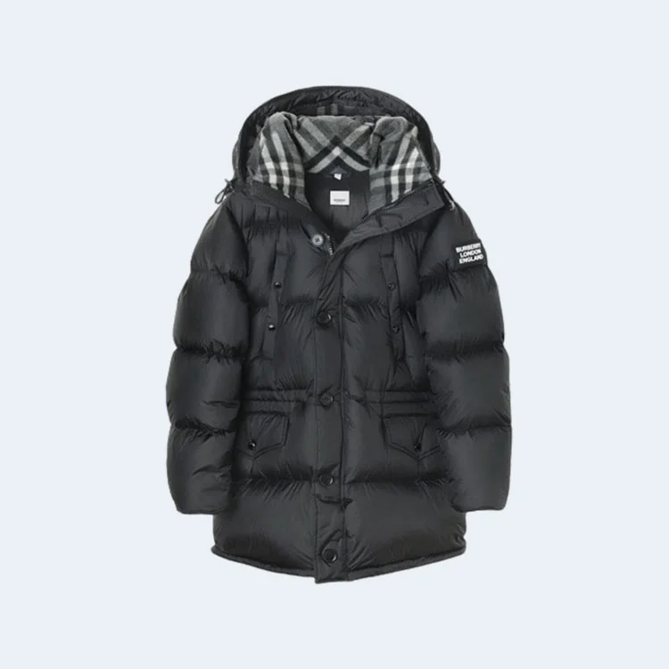 버버리 락우드 패딩 코트