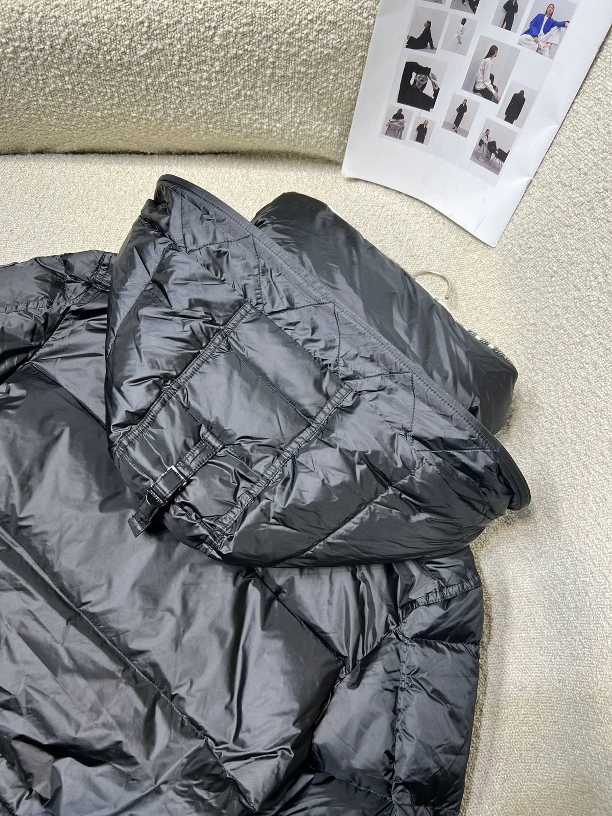 버버리 락우드 패딩 코트