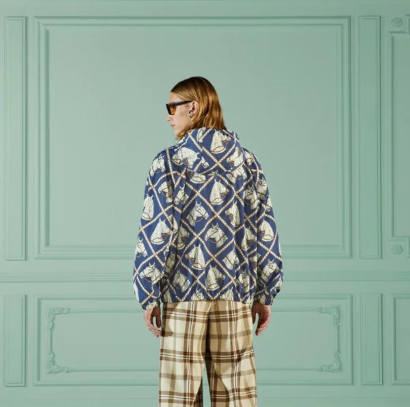 구찌 홀스 후드 자켓