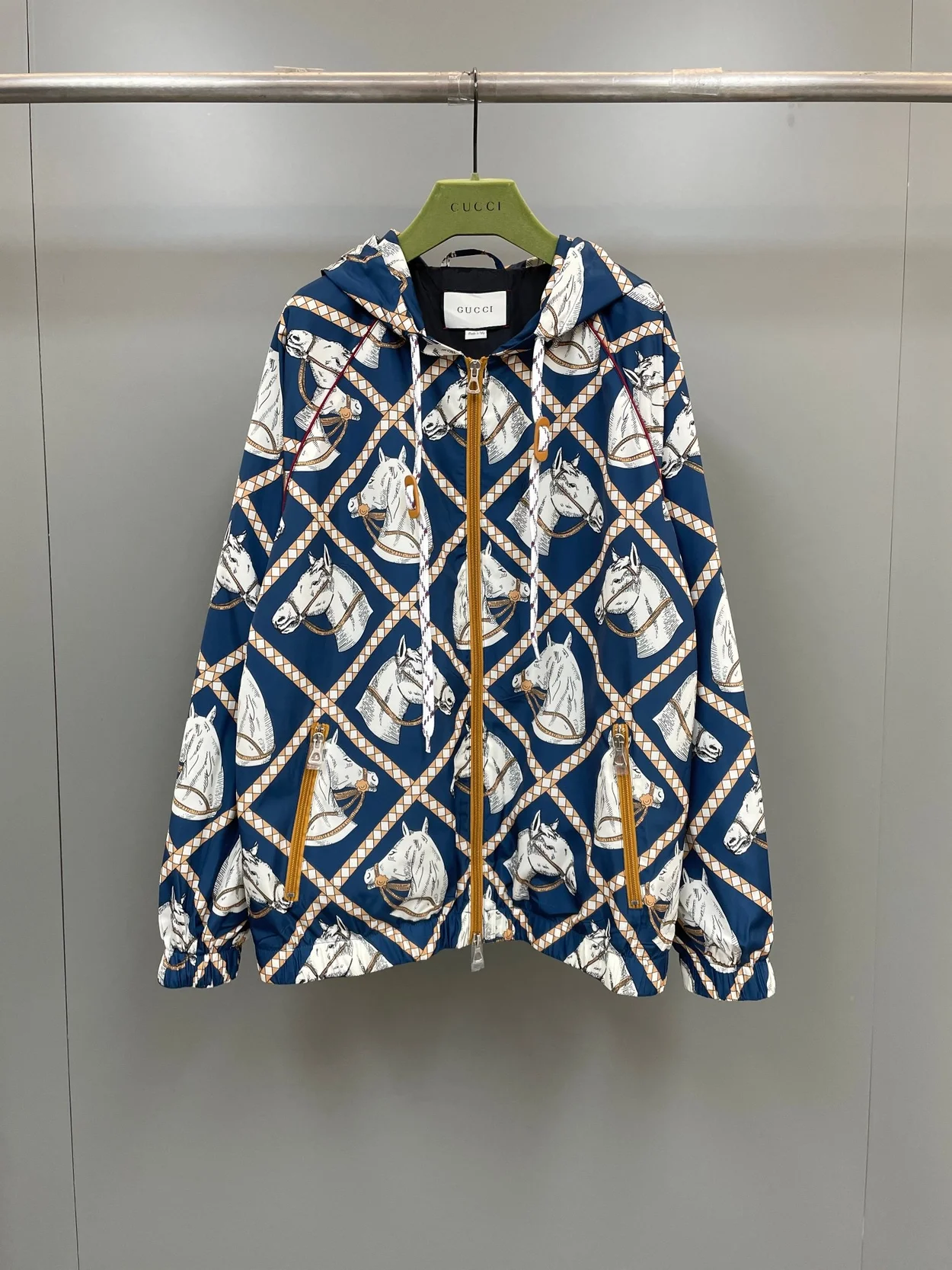 구찌 홀스 후드 자켓