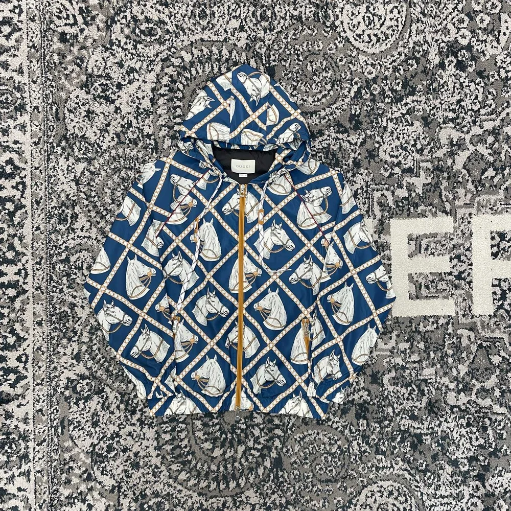 구찌 홀스 후드 자켓