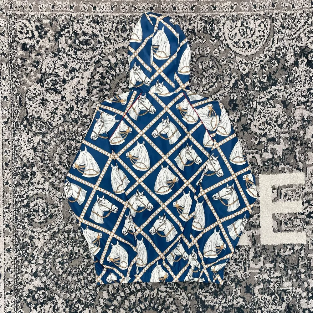 구찌 홀스 후드 자켓