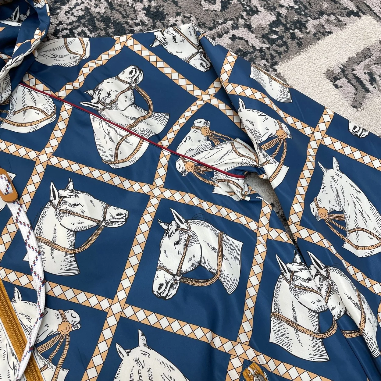 구찌 홀스 후드 자켓