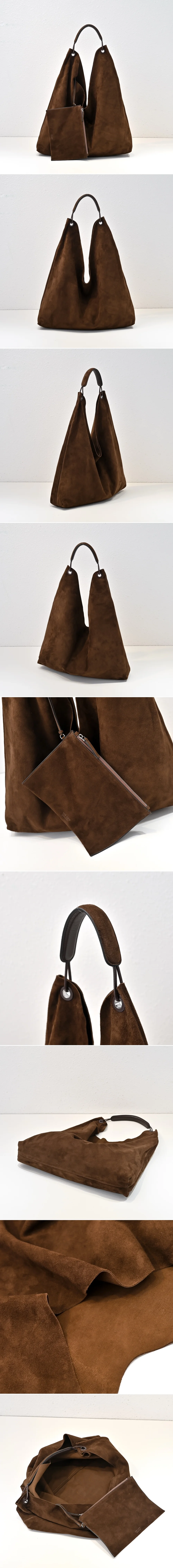 더로우 빈들 쓰리 백  스웨이드