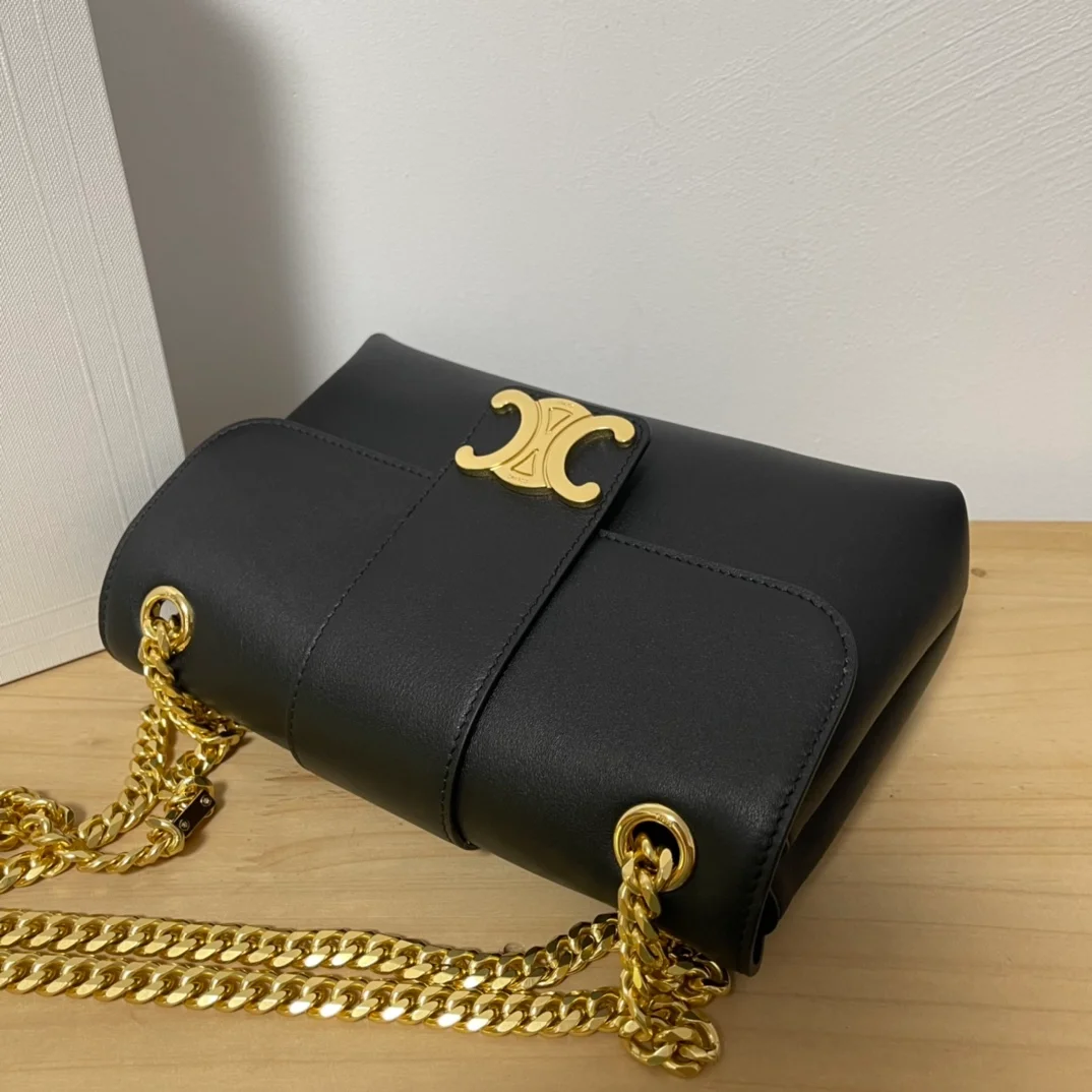 셀린느 틴 빅투아르 백 골드블랙