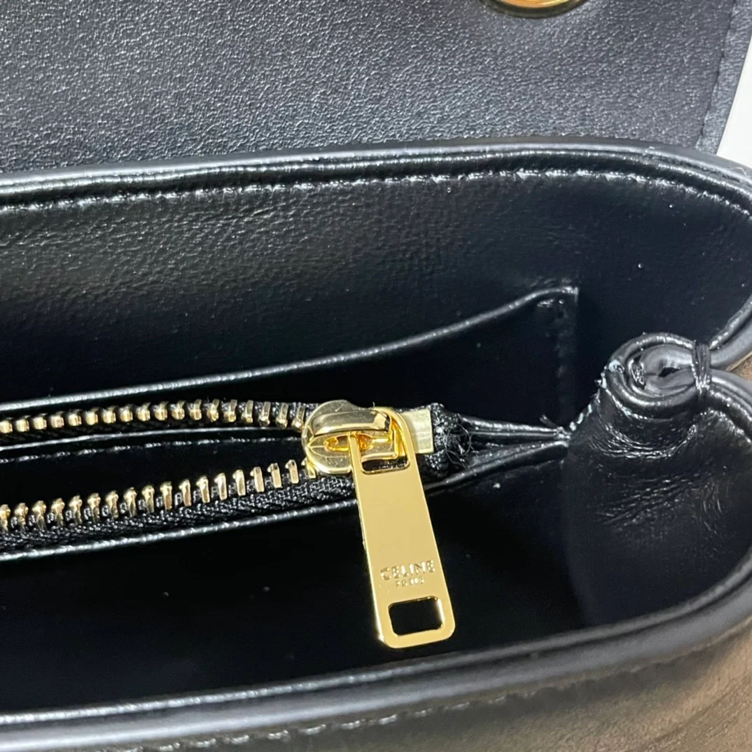 셀린느 틴 빅투아르 백 골드블랙