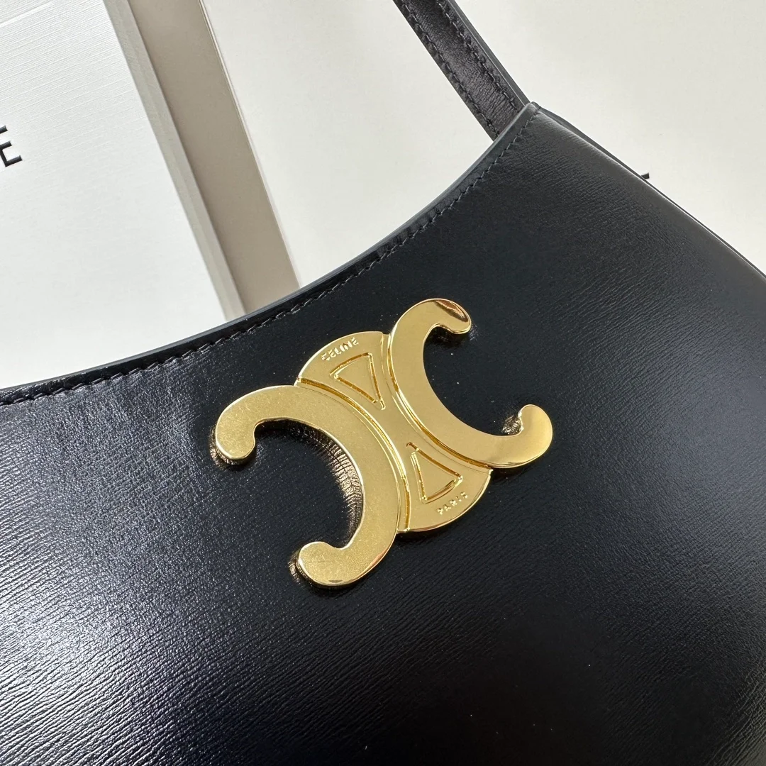 셀린느 미디엄 틸리백 블랙