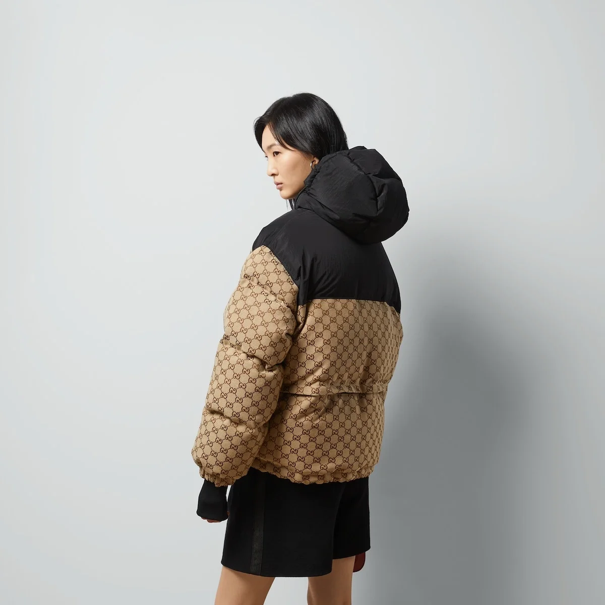 구찌 GG 캔버스 봄버 자켓