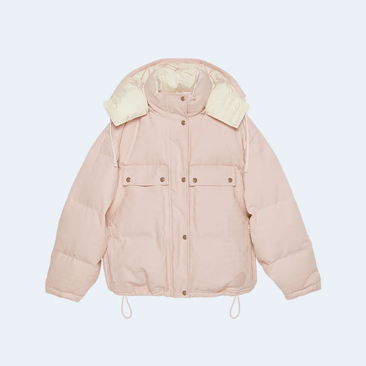구찌 GG 코튼 캔버스 PUFFER 자켓