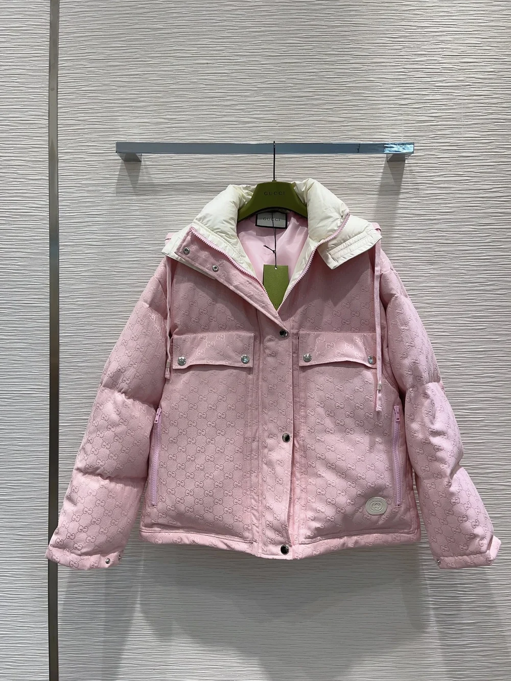 구찌 GG 코튼 캔버스 PUFFER 자켓