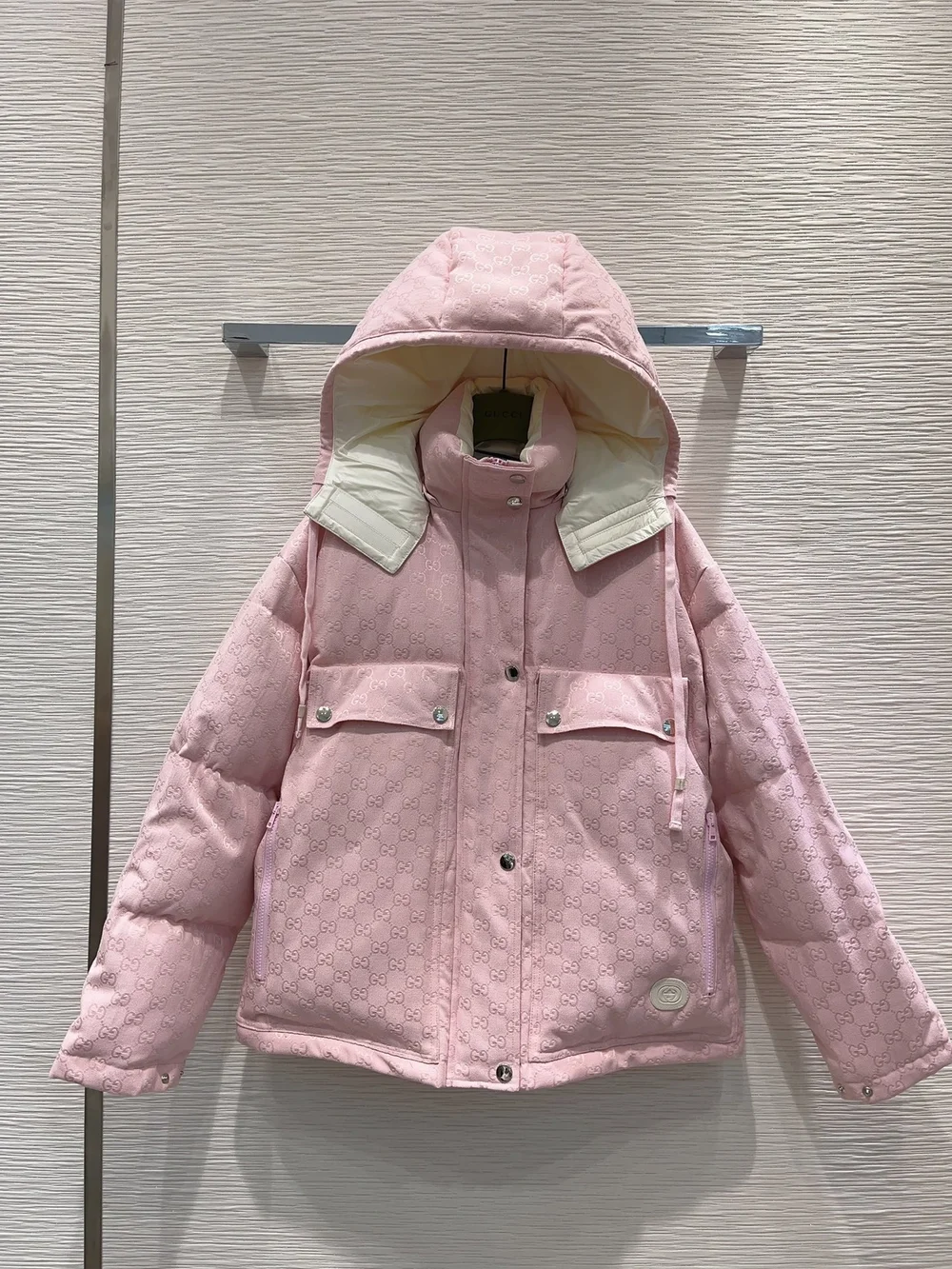 구찌 GG 코튼 캔버스 PUFFER 자켓