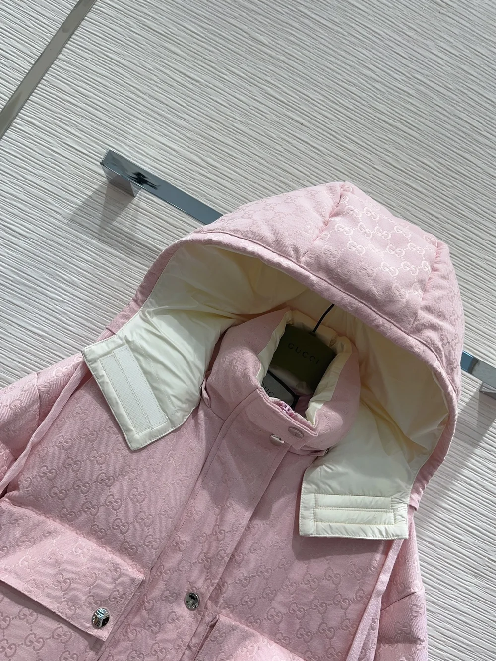 구찌 GG 코튼 캔버스 PUFFER 자켓