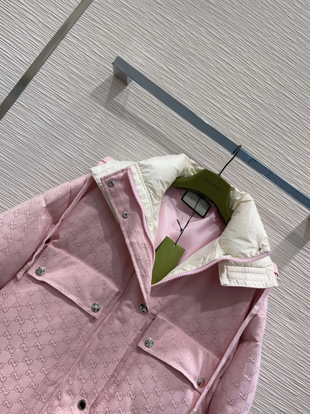 구찌 GG 코튼 캔버스 PUFFER 자켓