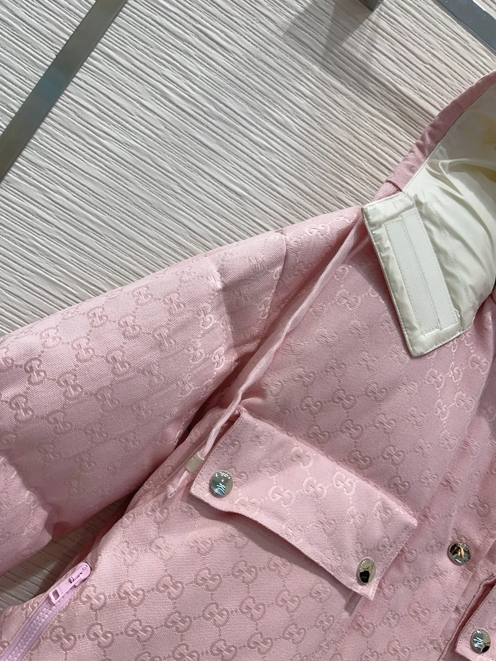 구찌 GG 코튼 캔버스 PUFFER 자켓