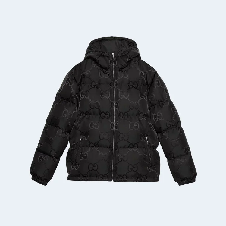 구찌 점보 GG 캔버스 다운 자켓