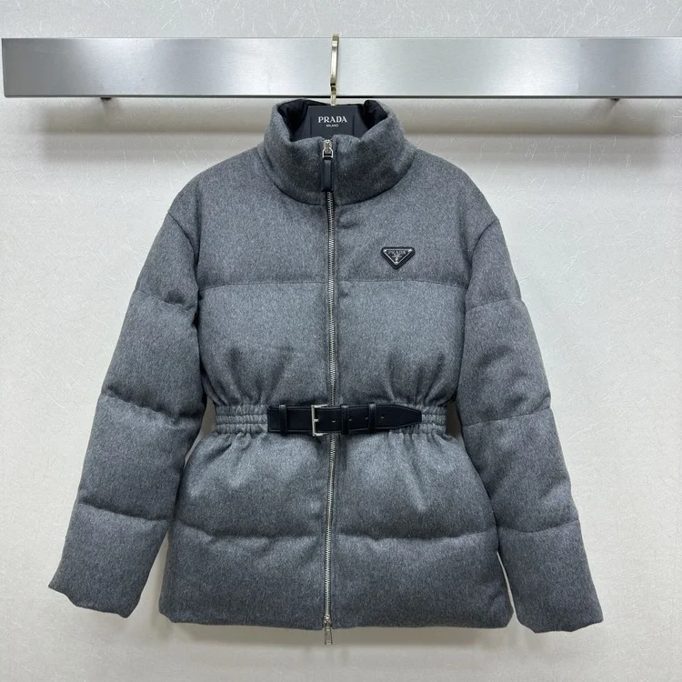 프라다 25FW 플란넬 다운 재킷(최신상)