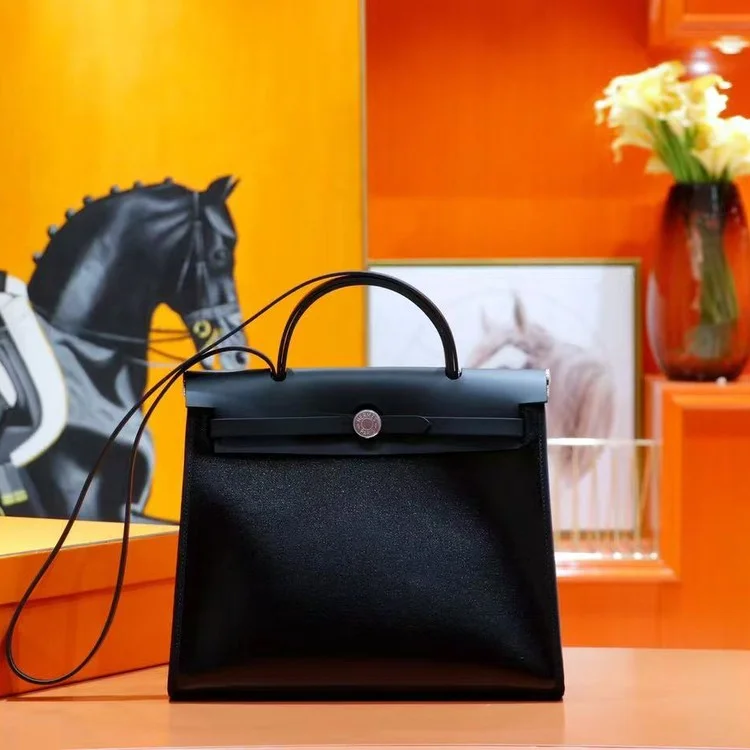 에르메스 에르백 31cm 은장